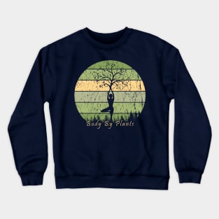 Body By Plants Distressed Vintage Crewneck Sweatshirt